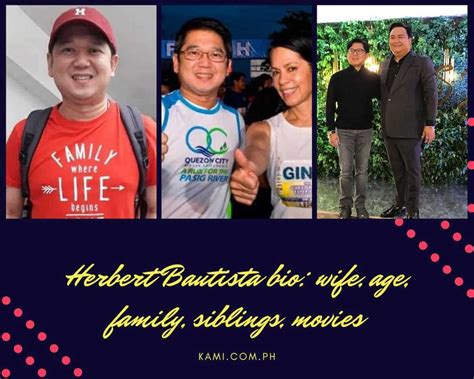 Herbert Bautista bio: wife, age, family, siblings, movies.